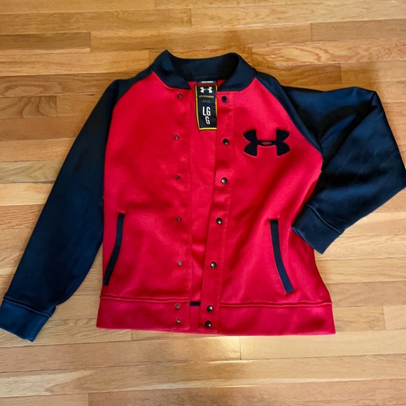 under armour varsity jacket